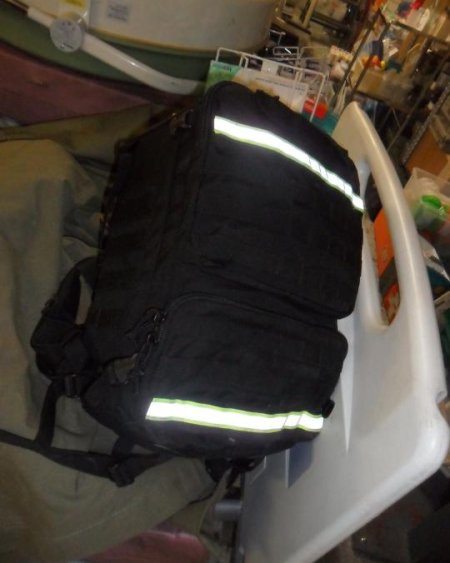 Paramedic Bag black dressed 